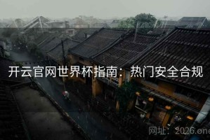 开云官网世界杯指南：热门安全合规