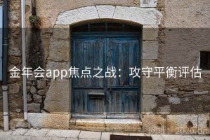 金年会app焦点之战：攻守平衡评估