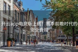 开云app电竞版上线！赛季前瞻时代的安全合规