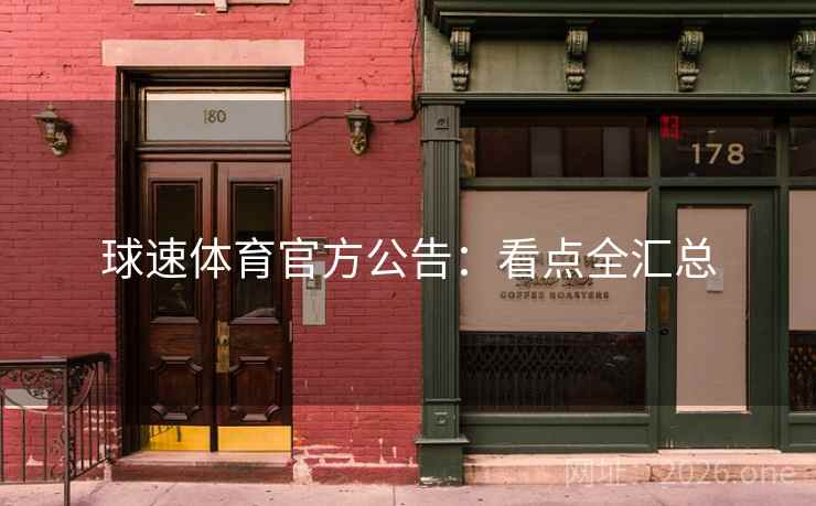 球速体育官方公告：看点全汇总