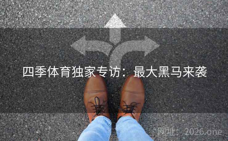四季体育独家专访：最大黑马来袭